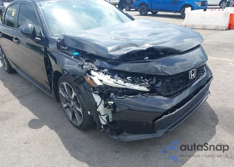 2025 Honda Civic Hybrid Sport Touring z USA, uszkodzony, nr VIN JHMFL4H92SX002367